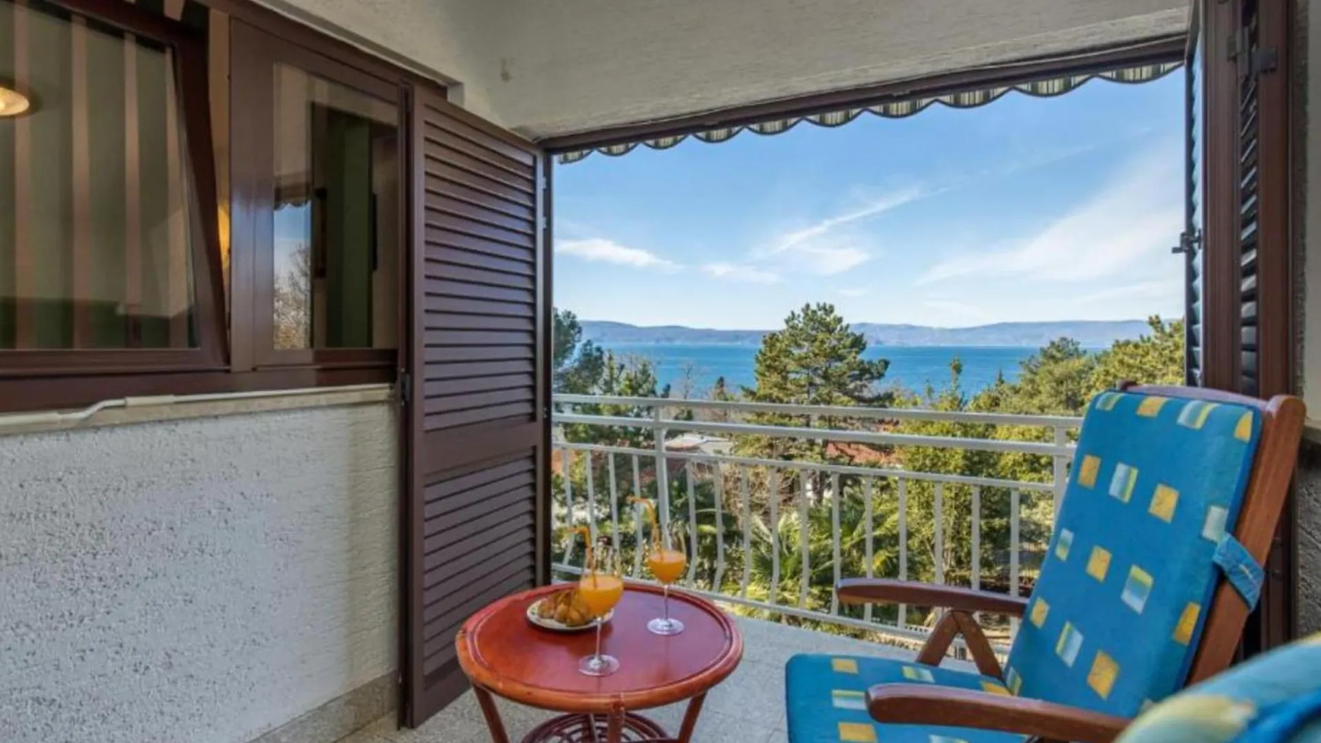 Apartment Villa Mirna - Three Bedroom Apartment With Balcony And Sea View نجيفيش كرواتيا