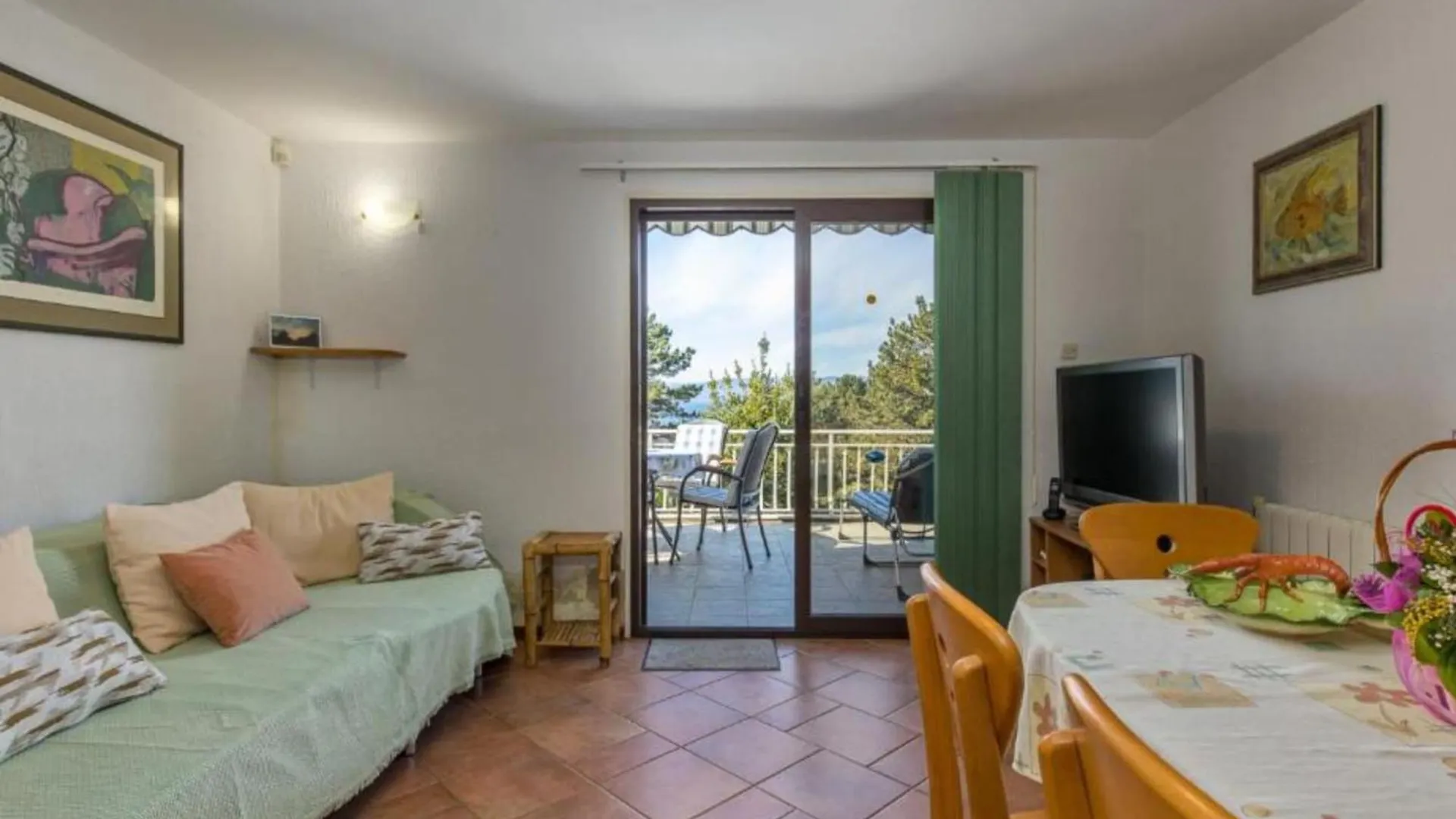 Apartment Villa Mirna - Three Bedroom Apartment With Balcony And Sea View Njivice