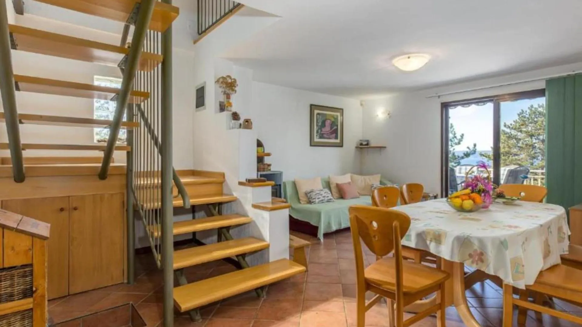 Apartment Villa Mirna - Three Bedroom Apartment With Balcony And Sea View Njivice